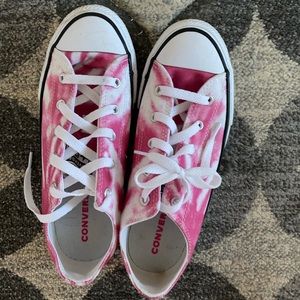 Pink Tye Dye Converse